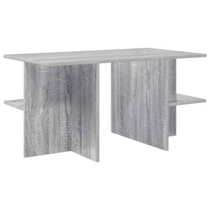 vidaXL Stolik kawowy Szary Sonoma 87 x 50 x 45 cm Drewno inżynieryjne