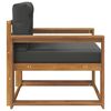vidaXL Środkowa sofa ogrodowa Lite Drewno Akacji Naturalny