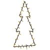 vidaXL Lampki świąteczne choinka sylwetka, 80 LED