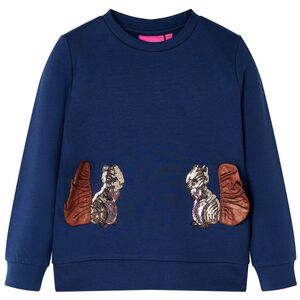 Bluza dziecięca, granatowa, 104