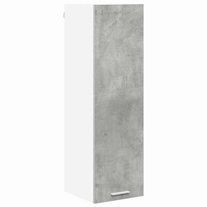 vidaXL Szafka wisząca Betonowy szary 30 x 31 x 100 cm
