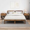 vidaXL Stolik nocny 2 pcs Stare drewno 40,5 x 40 x 48 cm