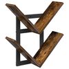 vidaXL P&oacute;łka wisząca Dąb wędzony 43 x 15 x 47 cm Drewno inżynieryjne