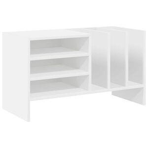 vidaXL Szafka na płyty winylowe Biały 78,5 x 35 x 45 cm