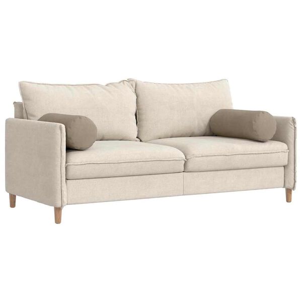 vidaXL Poduszki Wałkowe 2 pcs Ciemnoszary &Oslash; 25 x 70 cm