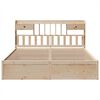 vidaXL Rama ł&oacute;żka bez materaca, 180x200 cm, lite drewno sosnowe