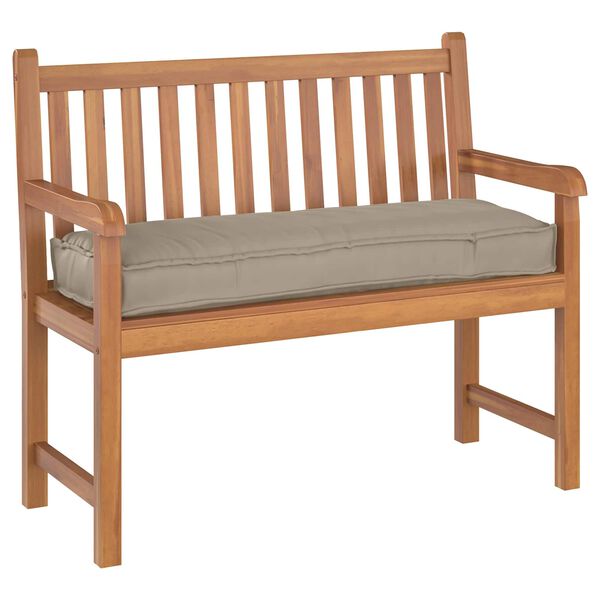 vidaXL Poduszka Ciemnoszary 120 x 40 x 8 cm Materiał Oxford