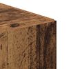 vidaXL Highboard Stare drewno 45 x 42,5 x 185 cm