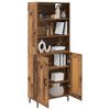 vidaXL Highboard Stare drewno 69,5 x 34 x 180 cm