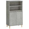 vidaXL Highboard Betonowy szary 60 x 36 x 110 cm Drewno inżynieryjne