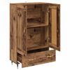 vidaXL Highboard z szufladą Stare drewno 69,5 x 31 x 115 cm