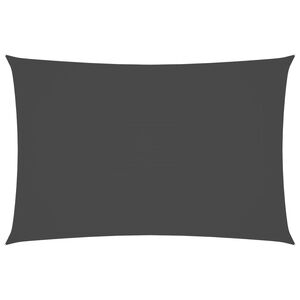 vidaXL Prostokątny żagiel ogrodowy z tkaniny oxford, 2x4 m, antracyt