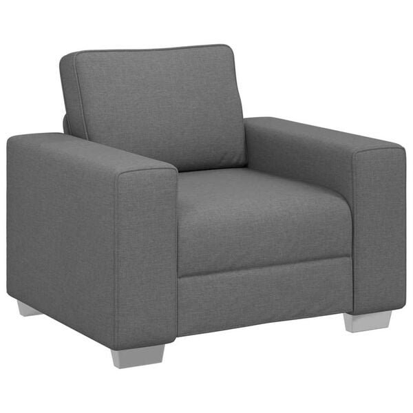 vidaXL Sofa Ciemnoszary