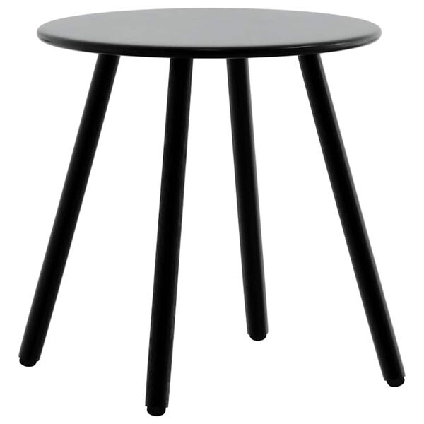 vidaXL Zestaw krzeseł ogrodowych 3 szt. Czarny i jasnoszary polirattan