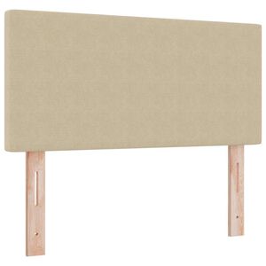 vidaXL Zagł&oacute;wek Jasnozielony szary 80 cm Tkanina sztruksowa