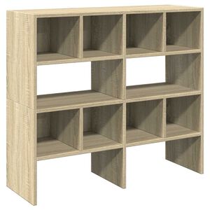 vidaXL Stojaki na buty 2 szt., sztaplowany, dąb sonoma, 89,5x30x40 cm