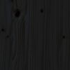 vidaXL Szafki ścienne, 2 szt., czarne, 30x30x100 cm, drewno sosnowe