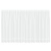 vidaXL Firanka Koronkowa z zasłonami Biały 140 x 400 cm Poliester
