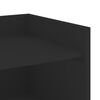vidaXL Szafka, czarna, 45x35x75 cm, materiał drewnopochodny