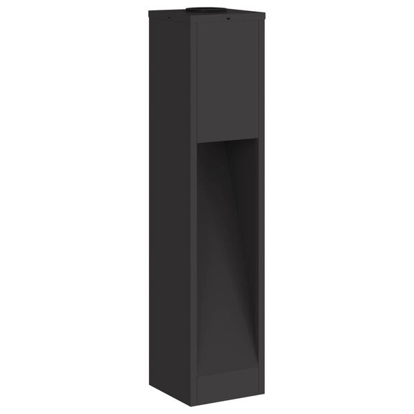 vidaXL Solarna Lampa LED na Ścieżkę 2 pcs Czarny