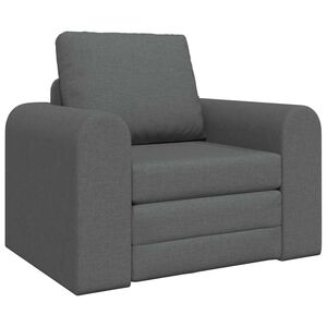 vidaXL Sofa Bed Ciemnoszary 98 x 71 x 83 cm tkanina