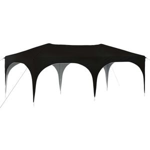 vidaXL Namiot imprezowy rozkładany 575 x 288 x 245 cm Czarny
