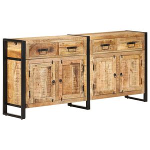 vidaXL Szafka, 172x35x80 cm, lite drewno mango