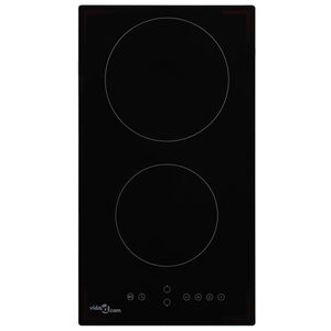 vidaXL Płyta ceramiczna z 2 palnikami, dotykowa, 3000 W