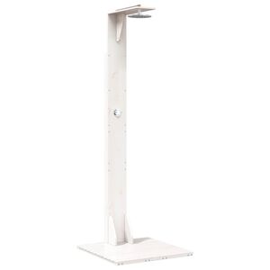 vidaXL Prysznic na zewnątrz 214,5 cm Biały