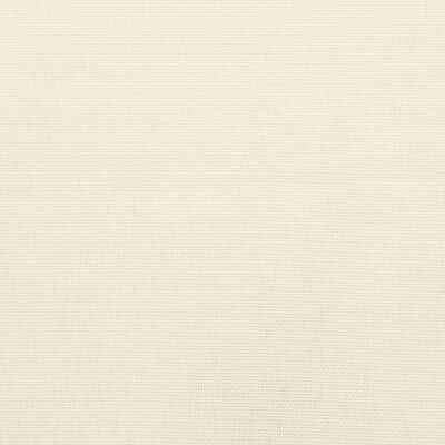 vidaXL Poduszka na ławkę ogrodową, kremowa 100x50x7 cm, tkanina Oxford