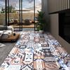 vidaXL Deski podłogowe 55 pcs Wielokolorowe 5,11 m&sup2; PVC