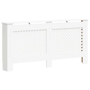 vidaXL Osłona na kaloryfer, biała, 172x19x81,5 cm, MDF
