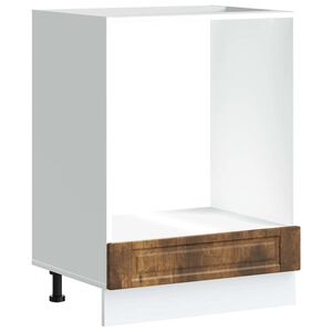 vidaXL Szafka piekarnikowa Porto, przydymiony dąb