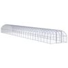 vidaXL Klatka zewnętrzna dla kurcząt, 3x24x2 m, stal galwanizowana