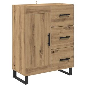 vidaXL Bufet Dąb rzemieślniczy 69,5 x 34 x 90 cm