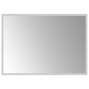 vidaXL Lustro łazienkowe LED przezroczysty 70 x 50 cm szkło hartowane