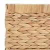 vidaXL Kosze do przechowywania 3 pcs Naturalny 40 x 30 x 18 cm