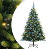 vidaXL Sztuczna Choinka Składana na Święta 300 LED Zielony 180 cm