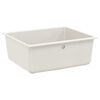 vidaXL Zlew Biały 530 x 460 mm 80% Kwarc i 20% Żywica