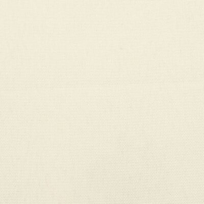 vidaXL Poduszka na ławkę ogrodową, kremowa 110x50x7 cm, tkanina Oxford