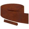 vidaXL Krawężnik do trawnika 450 x 20 cm Rdzawy