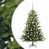 vidaXL Sztuczna choinka z bombką 120 cm 150 LED Ciepła biel