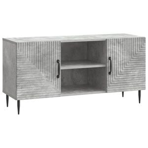 vidaXL Szafka pod telewizor Betonowy szary 102 x 34,5 x 50 cm