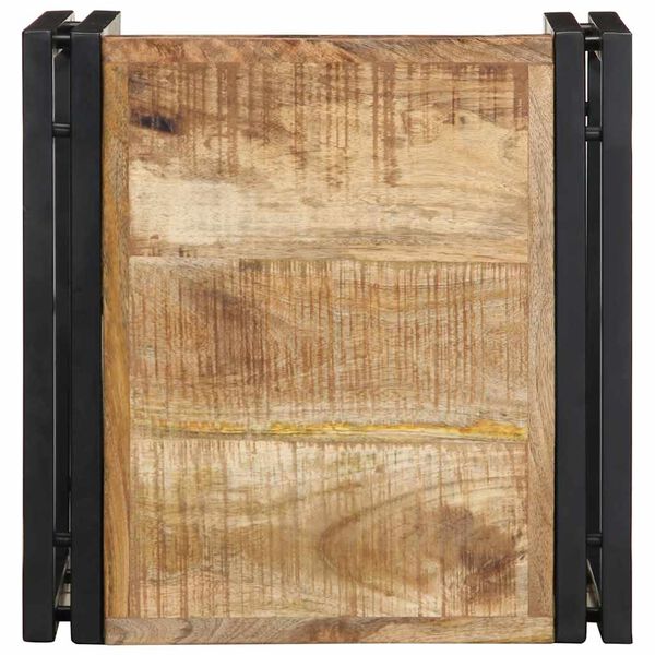 vidaXL Stolik kawowy 40x40x35 cm lite drewno surowe mango