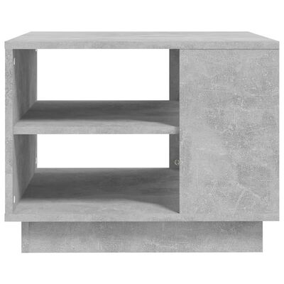 vidaXL Stolik kawowy, szarość betonu, 55x55x43 cm, płyta wiórowa
