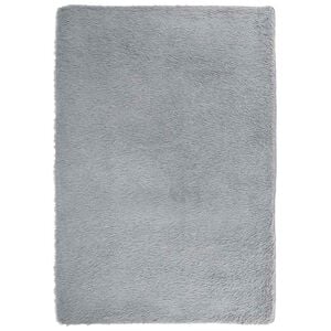 vidaXL Dywan shaggy z długim włosiem, NAVARRA, srebrnoszary, 200x290cm