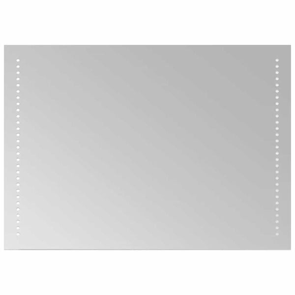 vidaXL Lustro łazienkowe z LED, 70x50 cm