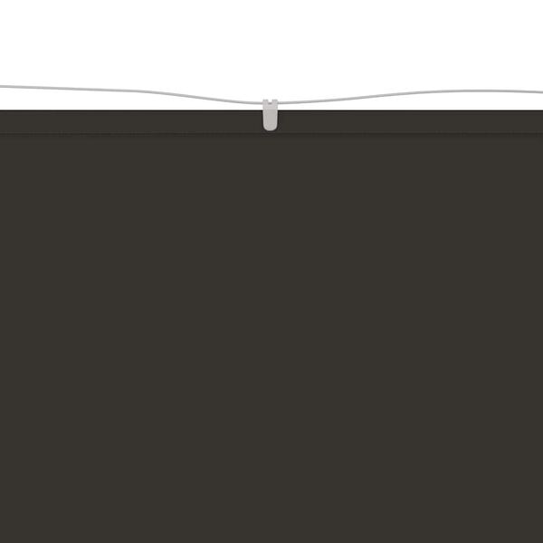 vidaXL Markiza pionowa, antracytowa, 140x600 cm, tkanina Oxford