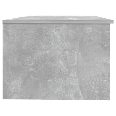 vidaXL Stolik kawowy, szarość betonu, 102x50x36 cm