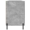 vidaXL Biurko, szarość betonu, 140x50x75 cm, materiał drewnopochodny